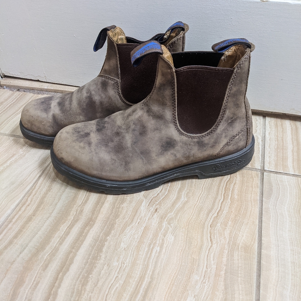 Blundstone Chelsea Rustic Brown Boot